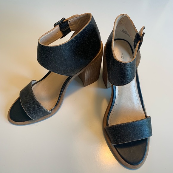 KELSI DAGGER Leather Brooklyn Mayfair Sandals 71/2 - Picture 8 of 8